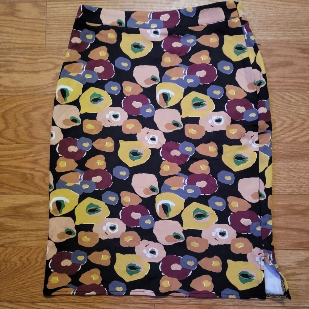 Modcloth Abstract Pencil Skirt - Picture 4 of 13